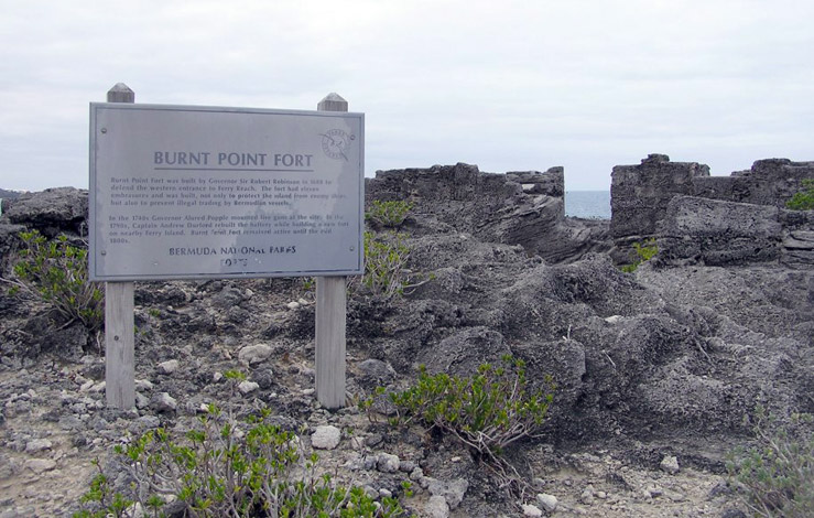 Форт Бёрн-Пойнт (Burnt Point Fort)