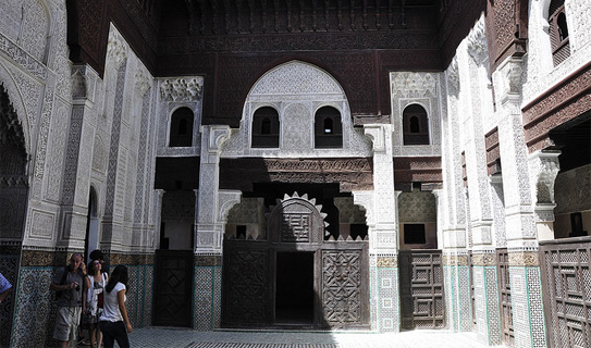 Медресе Боу Инания в Мекнесе
