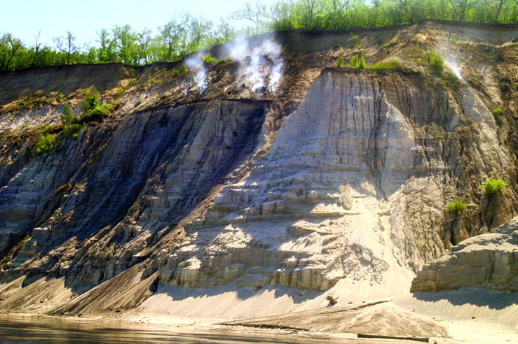 Горящие горы в Амурской области Горящие горы в Амурской области