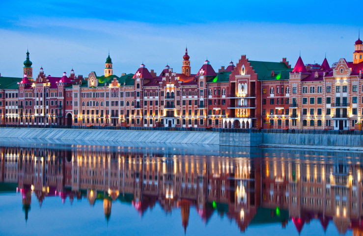 Набережная Брюгге в Йошкар-Оле Набережная Брюгге в Йошкар-Оле