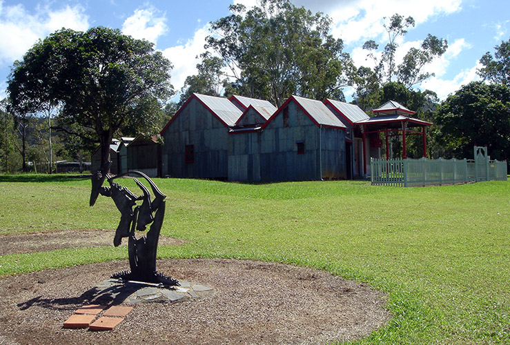 Китайский храм Хоу-Ван (Hou Wang) в городе Атертон
