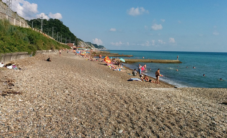 Пляжи в Большом Сочи