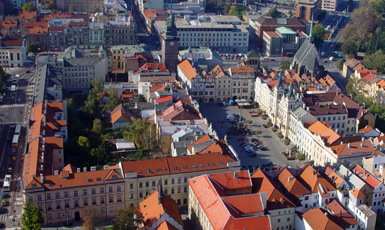 Центральная площадь Падрубице