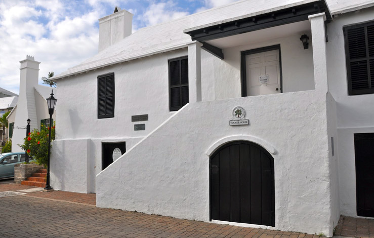 Дом-музей Таккера (Tucker House Museum) в Сент-Джордже на Бермудах 