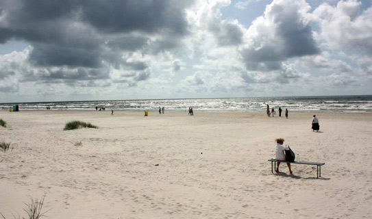 Пляж в Лиепая