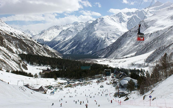 Поляна Азау, Приэльбрусье. Фото 1