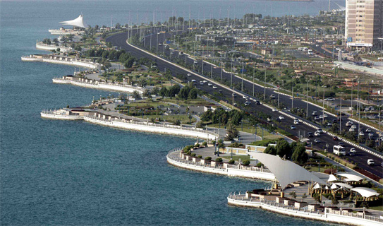 набережная Корниш (Corniche Road) в Абу-Даби