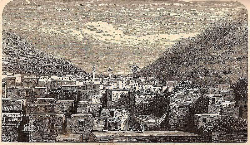 Город Наблус захватили крестоносцы