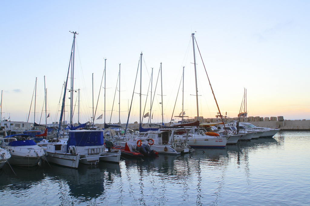 Старый порт в Яффо Старый порт в Яффо