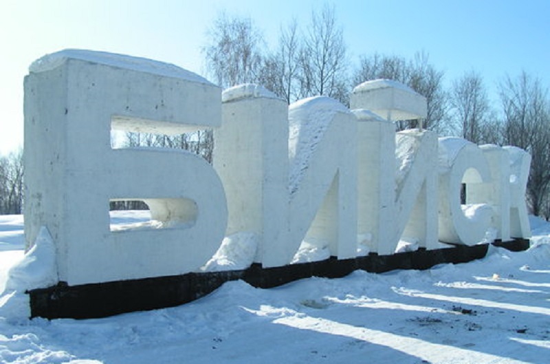 Бийск зимой