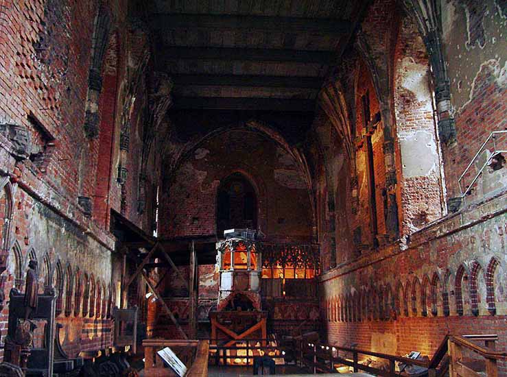 Мальборк. Костел Присвятой Девы Марии