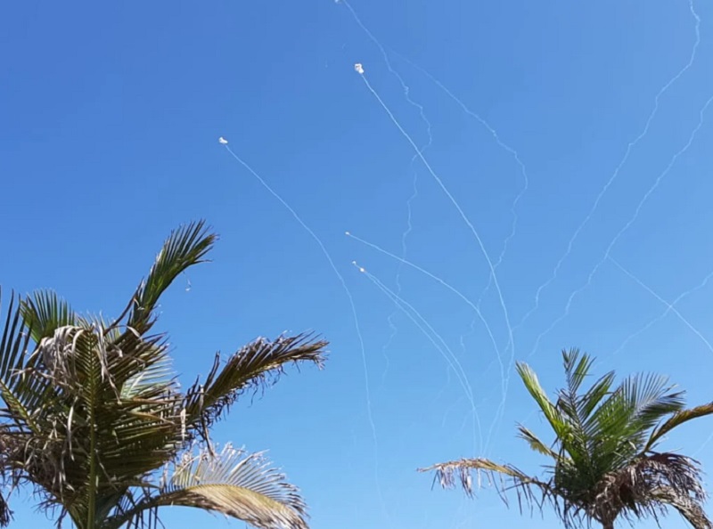 Так выглядят ракеты противоракетной системы “Железный купол”