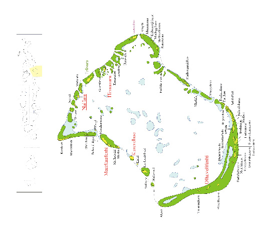 Карта атолла Лавияни