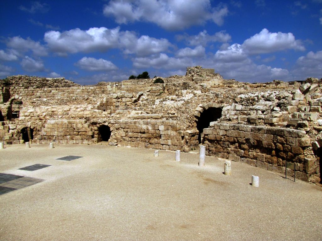 Подземный город Бейт-Гуврин. Амфитеатр