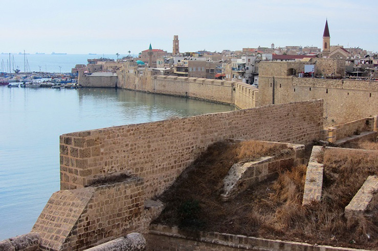 Крепостные стены города Акко Крепостные стены города Акко